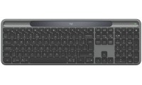 Logitech Signature Slim Solar+ K980 for Business Ασύρματο Bluetooth Πληκτρολόγιο Αγγλικό US Συμβατό με Mac