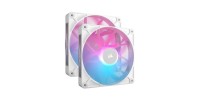 Corsair iCue Link RX140 Case Fan Twin Starter Kit με RGB Φωτισμό και Σύνδεση 4-Pin PWM 2τμχ Λευκό