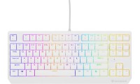 Genesis Thor 230 TKL Gaming Μηχανικό Πληκτρολόγιο Tenkeyless με Outemu Brown διακόπτες και RGB φωτισμό (Αγγλικό US) Λευκό
