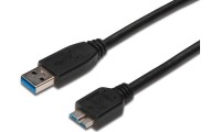 Digitus USB-A male - micro USB-B male