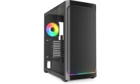 Sharkoon AK4W RGB Strip Gaming Midi Tower με Πλαϊνό Παράθυρο Μαύρο