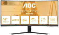 Οθόνη AOC CU34B3E 34" Ultrawide Curved VA HDR10 QHD 1ms 120Hz