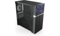Valkyrie VK02 LCD Gaming Midi Tower Κουτί Υπολογιστή με Πλαϊνό Παράθυρο Μαύρο
