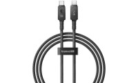 Baseus Unbreakable Braided USB 2.0 Cable USB-C male - USB-C 100W Μαύρο 1m (P10355800111-00)
