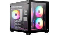 Aerocool Dryft Mini Mini Tower με Πλαϊνό Παράθυρο και RGB Φωτισμό Μαύρο