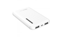 Boompods Obi Power Bank 5000mAh με 2 Θύρες USB-A Λευκό