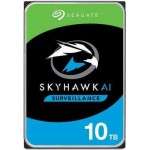 Seagate SkyHawk AI Surveillance 10TB HDD Σκληρός Δίσκος 3.5"