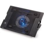 Conceptronic Cooling Pad για Laptop έως 17" με 1 Ανεμιστήρα και Φωτισμό (CNBCOOLSTAND1F)