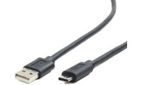 Cablexpert Regular USB 2.0 Cable USB-C male - USB-A male Μαύρο 1m