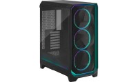 Fractal Design Meshify 3 RGB TG Light Tint Gaming Midi Tower Κουτί Υπολογιστή με Πλαϊνό Παράθυρο Μαύρο