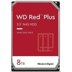 Western Digital Red Plus 8TB HDD Σκληρός Δίσκος 3.5" SATA III 5400rpm με 256MB Cache για NAS