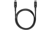 Deqster USB-C to Lightning Cable Μαύρο 1m