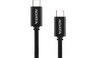Adata USB 2.0 Cable USB-C male - USB-C 100W Μαύρο 1m (CACC-100PN-BK)