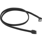Sharkoon 7-Pin SATA III - 7-Pin SATA III Angle (90°) Cable 0.75m Μαύρο