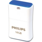 Philips Pico 16GB USB 2.0 Stick Λευκό