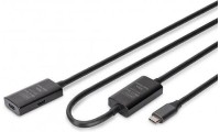 Digitus USB 3.2 Cable USB-C male - USB-C female 100W 10m