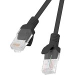 Lanberg U/UTP Cat.5e Cable 1.5m Μαύρο