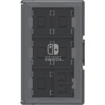 Hori Game Card Case 24 Holder για Switch σε Γκρι χρώμα