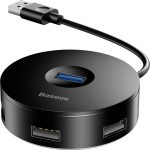 Baseus Round Box USB 3.0 Hub 4 ports USB-A (CAHUB-U01)
