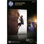HP Advanced Glossy Φωτογραφικό Χαρτί A6 (10x15) 250gr/m² για Εκτυπωτές Inkjet 25 Φύλλα