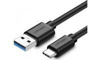 Ugreen US184 USB 3.0 Cable USB-C male - USB-A male 100W Μαύρο 1m