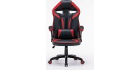 Drift Swivel Chair Δερματίνης Κόκκινη