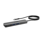 Yealink USB-C Docking Station με HDMI 4K PD Γκρι (BYOD-BOX)