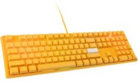 Ducky One 3 Gaming Μηχανικό Πληκτρολόγιο με Cherry MX Speed Silver διακόπτες και RGB φωτισμό (Αγγλικό US) Κίτρινο