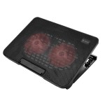 Savio COS-02 Cooling Pad για Laptop με 2 Ανεμιστήρες