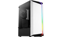 Aerocool Bionic V2 Gaming Midi Tower Κουτί Υπολογιστή με Πλαϊνό Παράθυρο και RGB Φωτισμό Λευκό