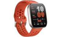 Amazfit Bip 6 46mm Αδιάβροχο Smartwatch με Παλμογράφο Red
