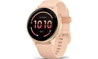Garmin Vivoactive 6 Aluminium 42mm Αδιάβροχο Smartwatch με Παλμογράφο Pink Dawn