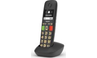 Gigaset E290HX Handset Ασύρματο Τηλέφωνο IP Μαυρο