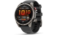 Garmin Fenix 8 Pro Titanium 47mm Αδιάβροχο Smartwatch με eSIM και Παλμογράφο Graphite/Black