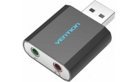 Vention USB External Sound Card Black Metal Type