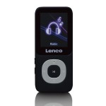 Lenco MP4 Player (4GB) με Οθόνη LCD 1.8" Μαύρο/Γκρι