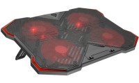 Genesis Oxid Cooling Pad για Laptop έως 17.3" με 4 Ανεμιστήρες