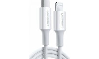 Ugreen US171 USB-C to Lightning Cable 18W Λευκό 1m