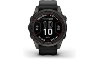 Garmin Fenix 7S Pro Sapphire Solar Stainless Steel 42mm Αδιάβροχο Smartwatch με Παλμογράφο (Titanium Carbon Gray DLC with Black)
