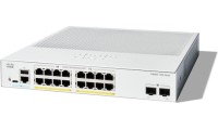 Cisco Catalyst 1300 Managed L2 / L3 PoE Switch με 16 Θύρες Gigabit (1Gbps) Ethernet και 2 SFP Θύρες