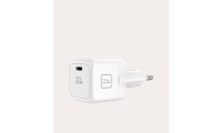 Tucano Φορτιστής Χωρίς Καλώδιο GaN με Θύρα USB-C 20W Power Delivery Λευκός (GAN20)