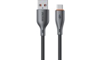WK USB 2.0 Cable USB-C male - USB-A 66W Μαύρο 1m 250909