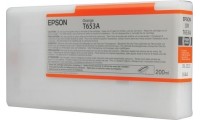 Epson T653A Γνήσιο Μελάνι Εκτυπωτή InkJet Πορτοκαλί (C13T653A00)