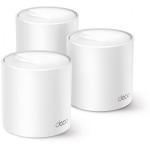 TP-LINK Deco X10 v1 Access Point Wi‑Fi 6 Dual Band (2.4 & 5GHz) σε Τριπλό Kit