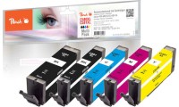 Peach PI100-378 Πακέτο Συμβατών Μελανιών Εκτυπωτή InkJet Canon PGI-580/CLI-581XL Πολλαπλό (Color) / Μαύρο