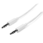 StarTech Audio Cable 3.5mm male - 3.5mm male 2m (MU2MMMSWH)