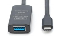 Καλώδιο USB Digitus Extension USB-C male - USB-A female 10m