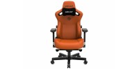 Anda Seat Kaiser 3 Large Καρέκλα Gaming Δερματίνης με Ρυθμιζόμενα Μπράτσα Blaze Orange