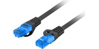 Lanberg S/FTP Cat.6a Cable 5m Μαύρο