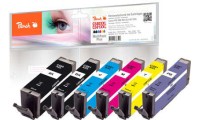 Peach PI100-398 Πακέτο Συμβατών Μελανιών Εκτυπωτή InkJet Canon PGI-580XXL/CLI-581XXL Πολλαπλό (Color) / Μαύρο